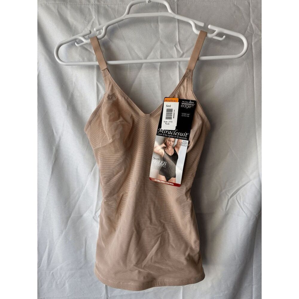 Miraclesuit Full Support Camisole in Nude Extra Firm Control Womens Size Small